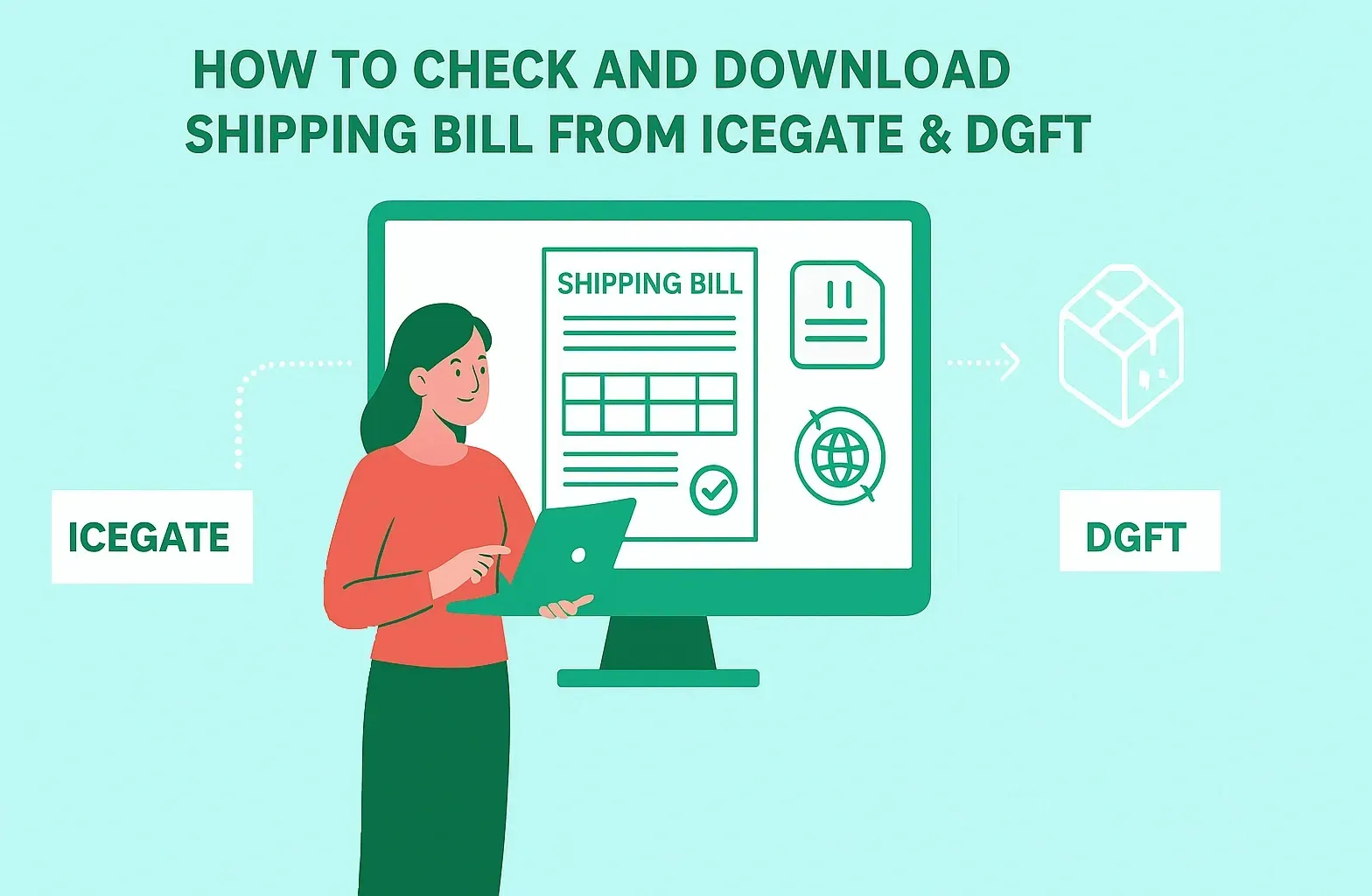 How to Check and Download Shipping Bill from ICEGATE & DGFT