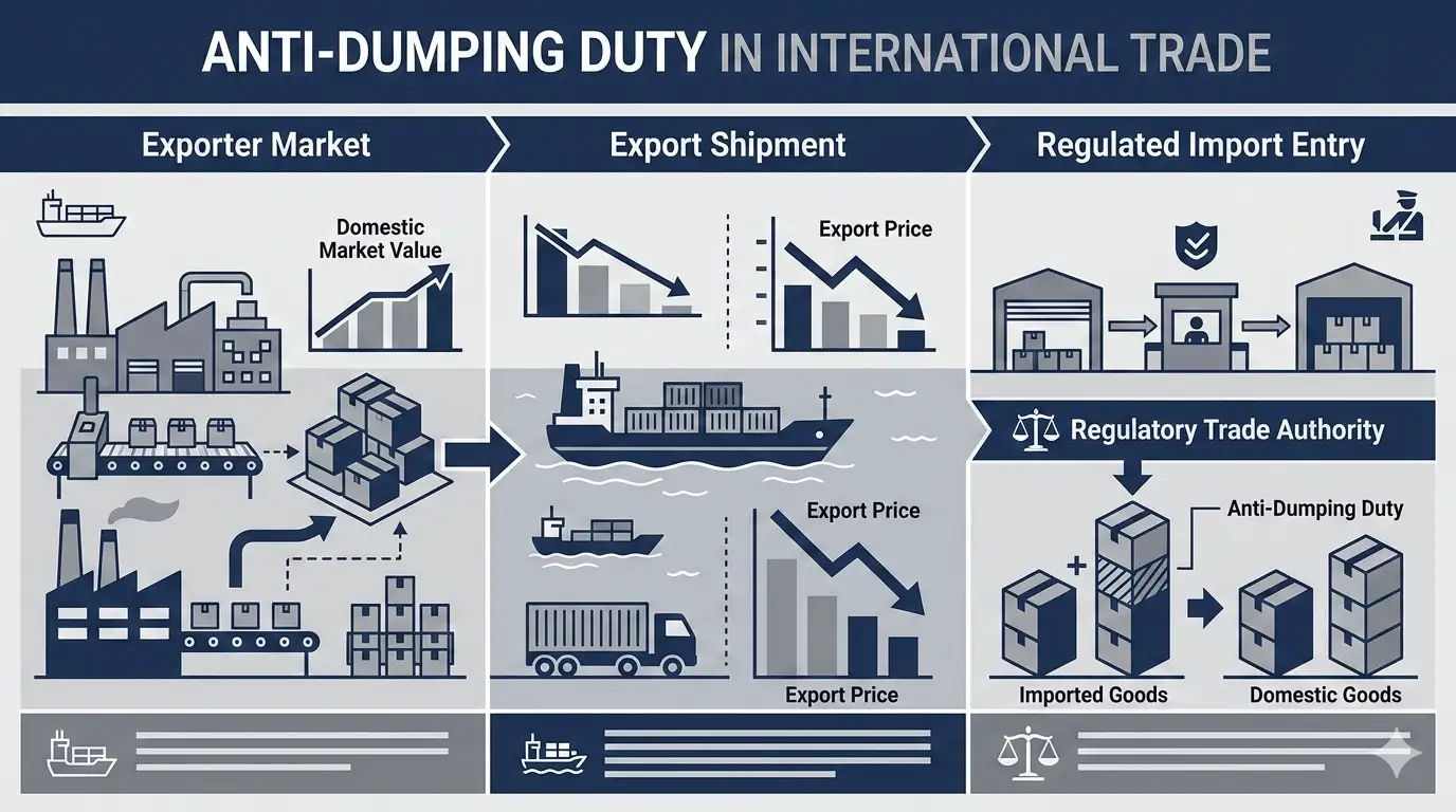 Anti-Dumping Duty in India: Meaning, Calculation, Types & Real-World Examples