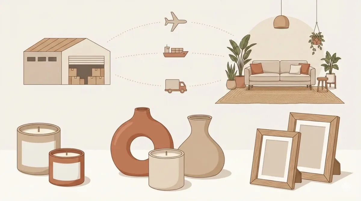 How to Sell Chinese Home Decor in India: Candles, Vases & Photo Frames — A Personal Import D2C Shipping Guide (2026)